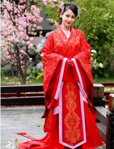 云中歌首播 Angelababy唯美大红色婚服扮相曝光（组图）